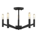 Vector Outdoor (Damp) Semi Flush Mount Light by Visual Comfort Studio