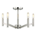 Vector Outdoor (Damp) Semi-Flush Mount Ceiling Light by Visual Comfort Studio