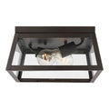 Founders Outdoor (Damp) Flush Mount Ceiling Light by Visual Comfort Studio