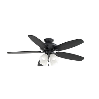 Buy satin-black-finish-with-satin-black-blades Renew Premier Ceiling Fan with Light by Kichler