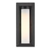 Natural Black with Opal Glass Glass and Opal Shade