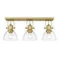 Hines Outdoor (Damp) Directional Semi-Flush Mount Light by Golden