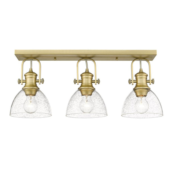 Hines Outdoor (Damp) Directional Semi-Flush Mount Light by Golden