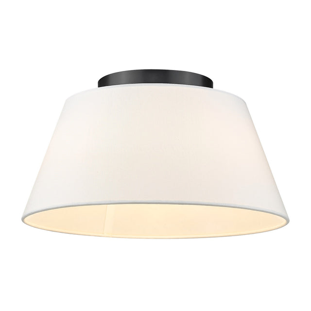 Penn Outdoor (Damp) Flush Mount Ceiling Light by Golden