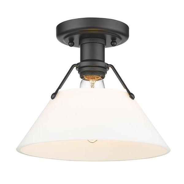 Orwell Outdoor (Damp) Flush Mount Light by Golden