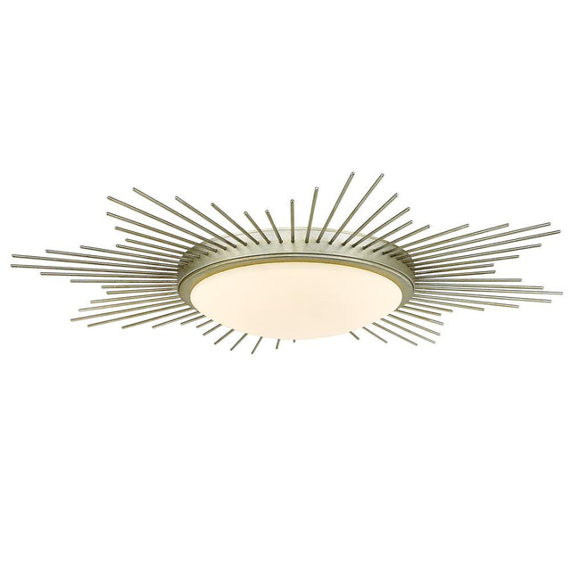 Kieran Outdoor (Damp) Flush Mount Ceiling Light by Golden
