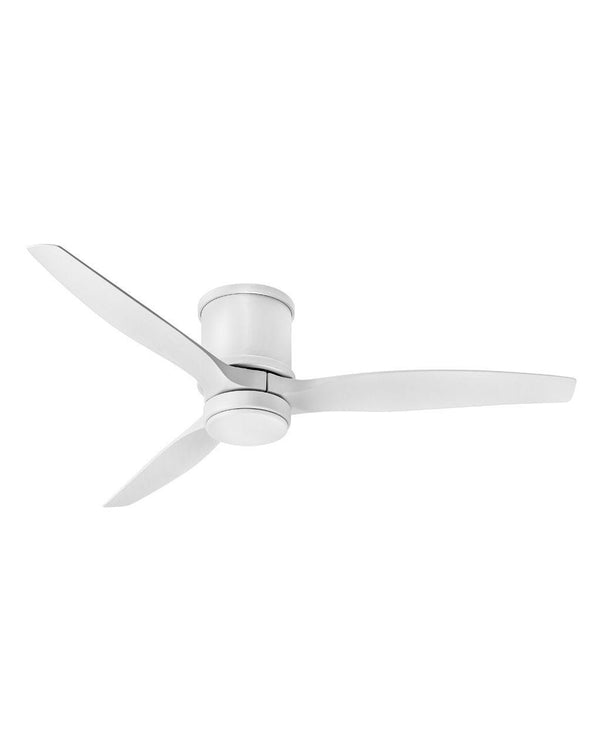 Hover Flush Outdoor (Wet) Hugger Ceiling Fan with Light by Hinkley