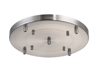 Buy brushed-nickel Multi Ceiling Canopy (Line Voltage) Metal Ceiling Canopy Accents by Matteo Lighting
