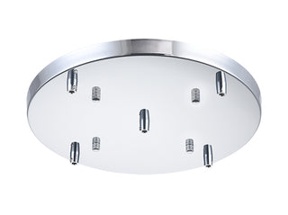 Buy chrome Multi Ceiling Canopy (Line Voltage) Metal Ceiling Canopy Accents by Matteo Lighting