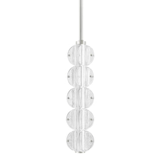Buy polished-nickel Lindley Outdoor (Damp) Pendant by Hudson Valley