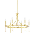 Gates Outdoor (Damp) Chandelier by Hudson Valley