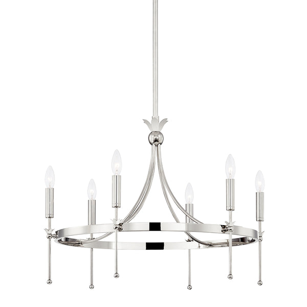 Gates Outdoor (Damp) Chandelier by Hudson Valley