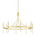 Gates Outdoor (Damp) Chandelier by Hudson Valley