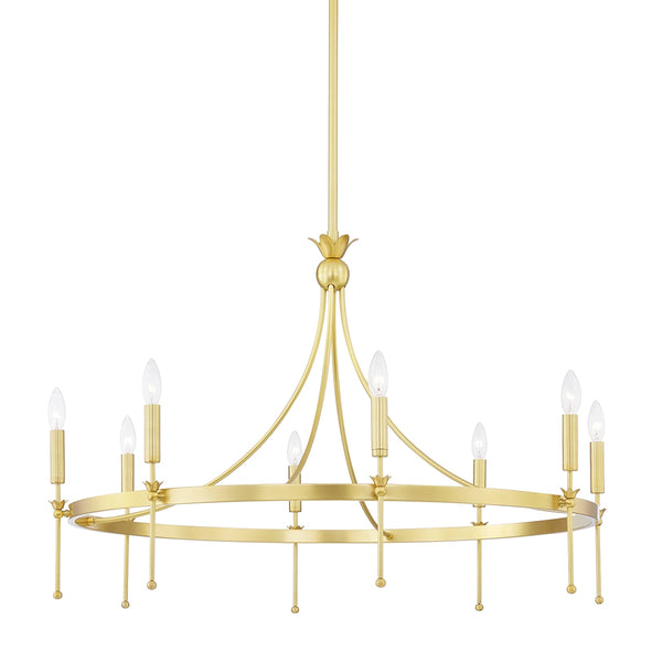 Gates Outdoor (Damp) Chandelier by Hudson Valley