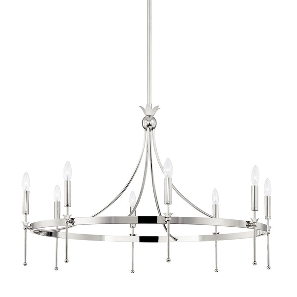 Gates Outdoor (Damp) Chandelier by Hudson Valley