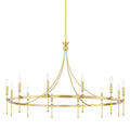 Gates Outdoor (Damp) Chandelier by Hudson Valley
