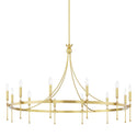 Gates Outdoor (Damp) Chandelier by Hudson Valley