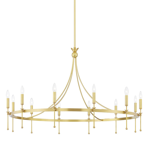 Gates Outdoor (Damp) Chandelier by Hudson Valley
