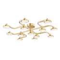 Meander Outdoor (Damp) Semi Flush Mount Ceiling Light by Hudson Valley