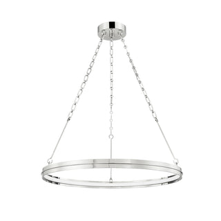Buy polished-nickel Rosendale Outdoor (Damp) Chandelier by Hudson Valley