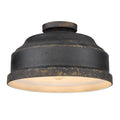 Keating Outdoor (Damp) Flush Mount Light by Golden