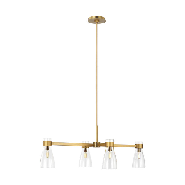 Moritz Outdoor (Damp) Chandelier by Visual Comfort Studio