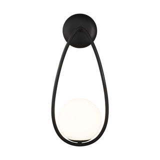 Buy midnight-black Galassia Outdoor (Damp) Sconce by Visual Comfort Studio