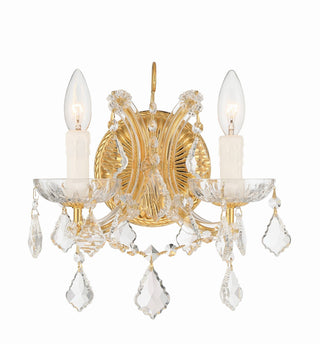 Buy gold Maria Theresa Wall Sconce by Crystorama