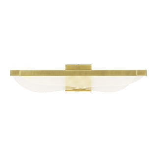 Buy plated-brass-with-acrylic-glass-and-white-shade Nyra Vanity by Visual Comfort Modern