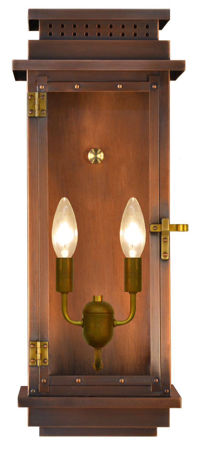 Contempo Flush Wall Lantern by The Coppersmith
