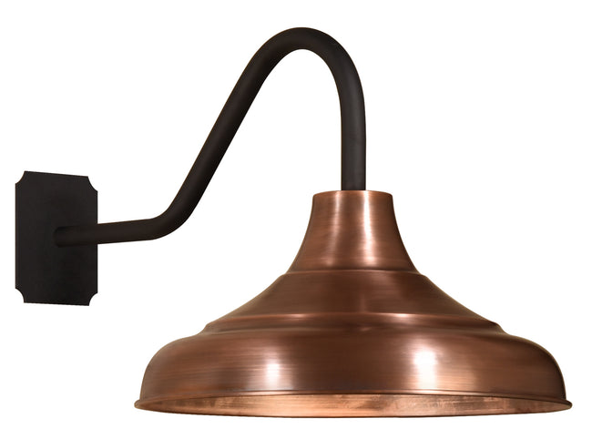 Key Largo RLM Gooseneck Wall Light by The Coppersmith