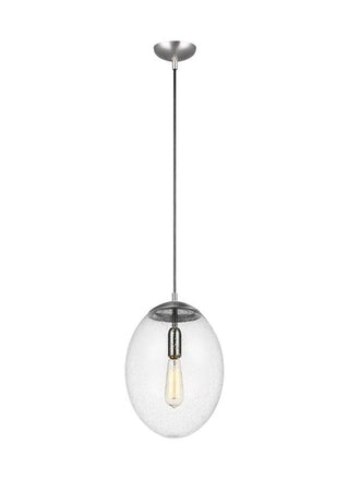 Buy satin-aluminum Leo H.G. Outdoor (Damp) Pendant by Visual Comfort Studio