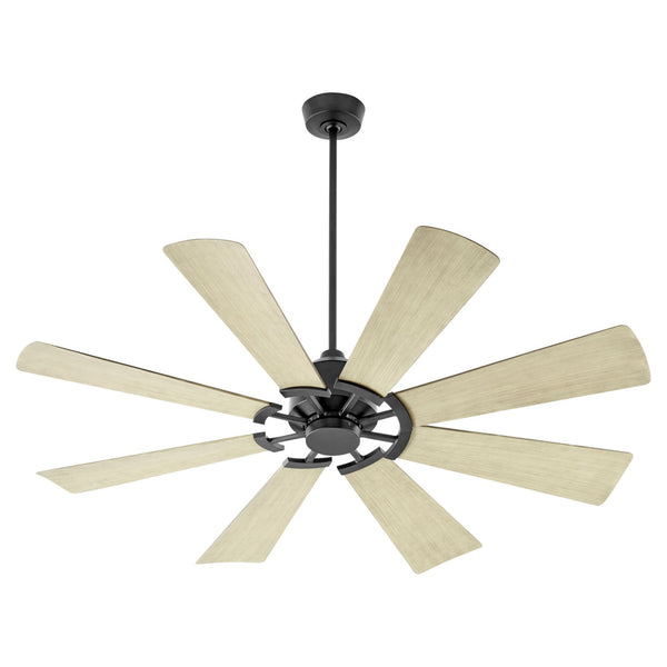 8-Blades Mod Outdoor (Damp) Ceiling Fan by Quorum