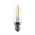 Torpedo 0 Watt E12 C7 120.00V LED 2700k Light Bulb by Satco