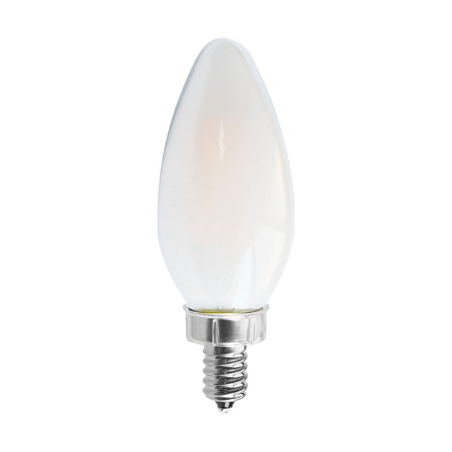 Torpedo 8 Watt E12 C11 120.00V LED 2700k Light Bulb by Satco