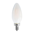 Torpedo 8 Watt E12 C11 120V Outdoor (Wet)LED 2700k Light Bulb by Satco