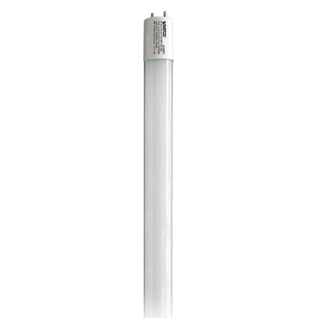 Tubular 9 Watt G13 T8 120.00V LED 3500k Light Bulb by Satco