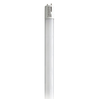 Buy gloss-white-with-gloss-white-glass Tubular 17 Watt G13 T8 120V Outdoor (Damp)LED 3500k Light Bulb by Satco