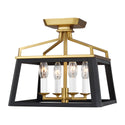 Carlow Outdoor (Damp) Flush Mount Light by Visual Comfort Studio