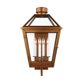 Buy natural-copper-with-clear-glass-and-clear-shade Hyannis Outdoor (Wet) Wall Lantern by Visual Comfort Studio