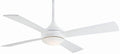 Aluma Outdoor (Wet) Ceiling Fan with Light by Minka Aire
