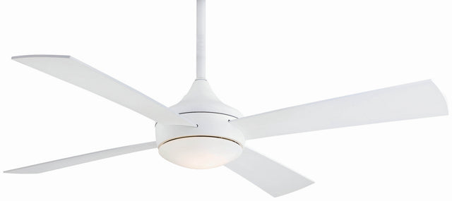 Aluma Outdoor (Wet) Ceiling Fan with Light by Minka Aire