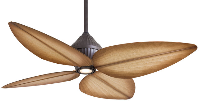 Gauguin Outdoor (Wet) Ceiling Fan with Light by Minka Aire