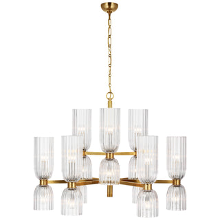 Asalea Outdoor (Damp) Chandelier by Visual Comfort Signature