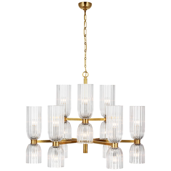 Asalea Outdoor (Damp) Chandelier by Visual Comfort Signature
