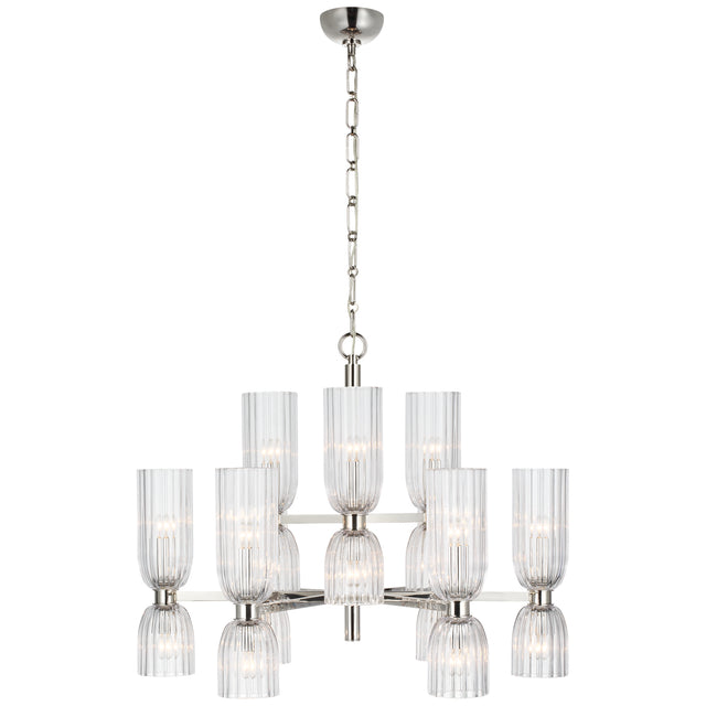 Asalea Outdoor (Damp) Chandelier by Visual Comfort Signature