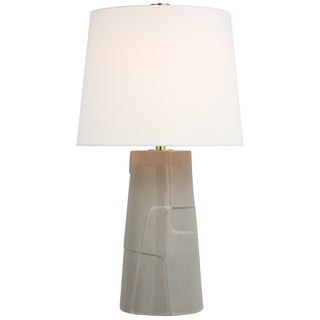 Buy shellish-gray Braque Table Lamp by Visual Comfort Signature