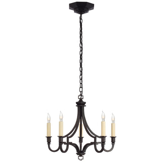 Buy aged-iron Mykonos Chandelier by Visual Comfort Signature