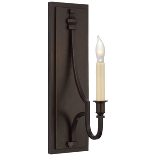 Buy aged-iron Mykonos Sconce by Visual Comfort Signature
