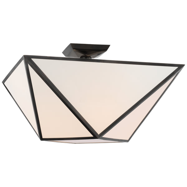 Lorino Outdoor (Damp) Flush Mount Ceiling Light by Visual Comfort Signature